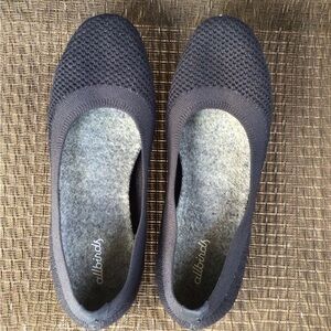 Allbirds Black Tree Breezers Knit Ballet Flats